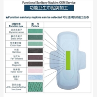 Excellent negative ion sanitary napkin
