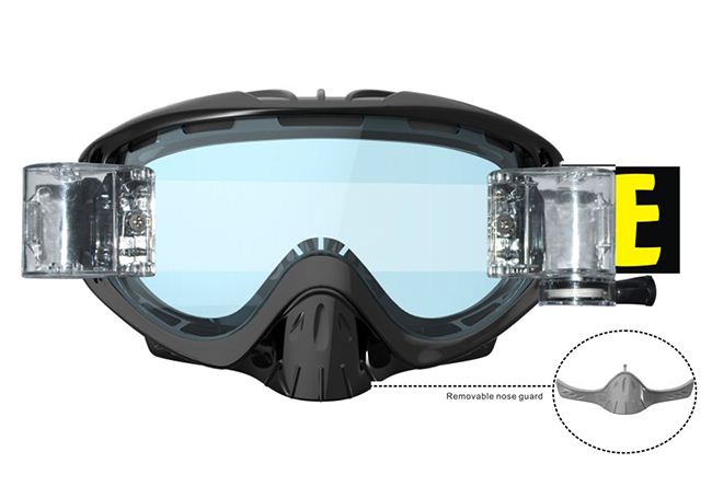 Skiing equipmentEvaluation of high snow goggles,industry-cl