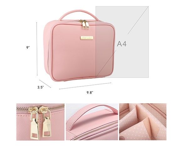 Our exquisite work will guarantee quality of makeup bag for