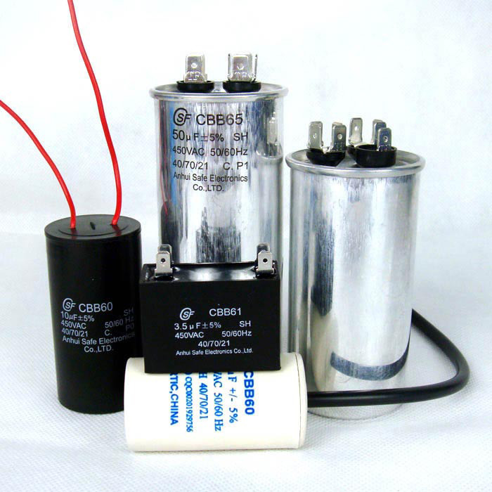 Конденсатор , кондиционер capaciotr , двигатель переменного тока конденсатор, работающий capaciotrs