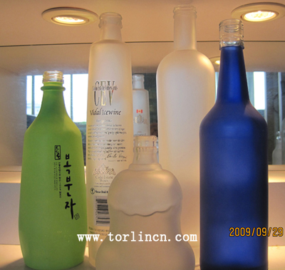 порошок для матирования стеклянных винных бутылок（ST-107)