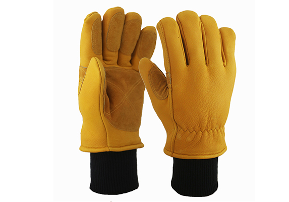 Cowhide Safety Work Gloves/CLG-04