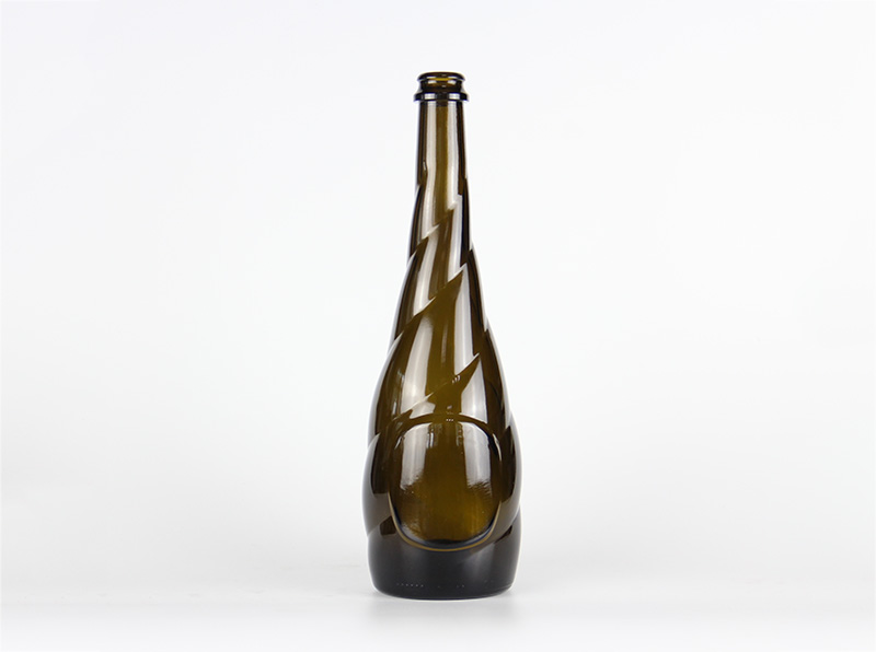 Custom 750ml Champagne Glass Bottle 3013