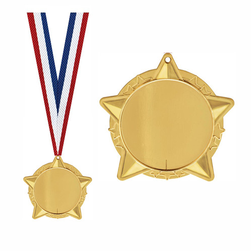 Wholesale Gold Silver Bronze Sports Medals Custom Medal