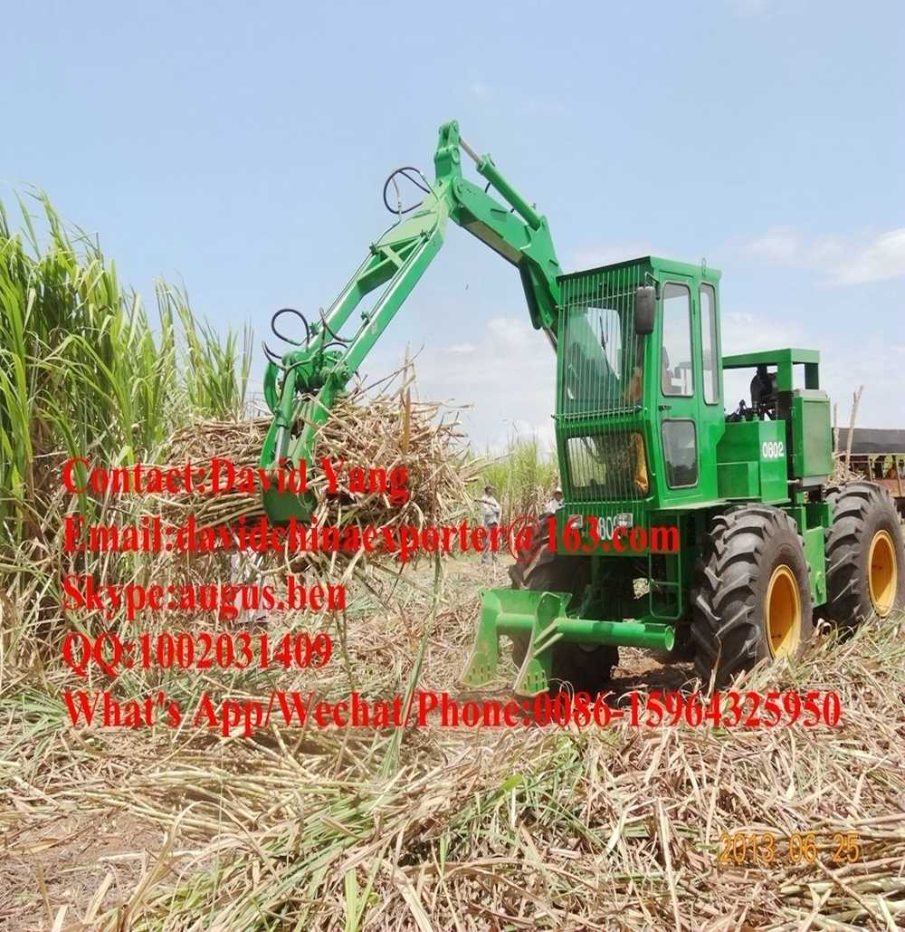 4 WD sugarcane grab loader same as John Deere