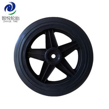Hot sale cheap 10 inch pvc plastic wheel for dehumidifier vaccum cleaner lawn spreader wholesale