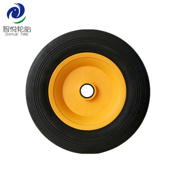 Rubber tires 10 inch semi pneumatic rubber wheel for wagon cart hand trolley generator wholesale