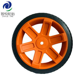 Industrial hot sale 10 inch pvc plastic wheel for dehumidifier generator wheel lawn mower