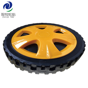 High Durability cheap 8 inch pvc plastic wheel for lawn mower bbq grill storage box  wholesale