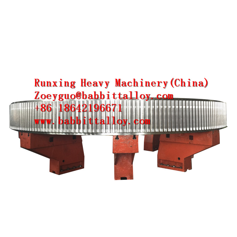 Ring Gear-used in ball mills, Crane, Rotary Kiln-drawing customized- OEM services China factory