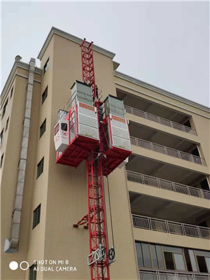 SCG200/200G High Speed Building Construction Passenger Lifting  Lift Elevator Construction  Hoist