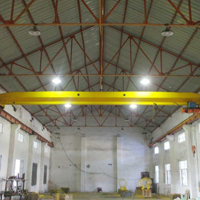single beam bridge crane 8 ton 10m span handling equipment workshop with electric winch for sale