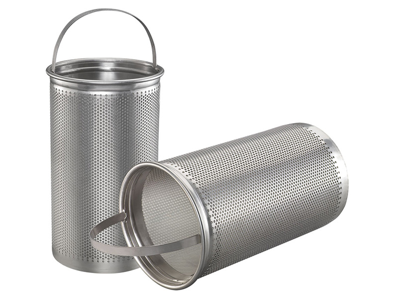 Stainless Steel Wire Mesh Strainer Basket  Perforated Baskets wholesale    Filters & Baskets