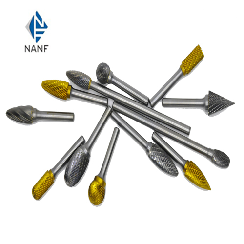 HRC91 single or double cut High Quality Tungsten carbide burrs 