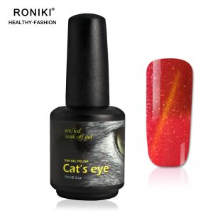 RONIKI Color Changing Chameleon Cat Eye Gel,Colorful Cat Eye Gel,Variety Cat Eye Gel,Cat Eye Gel