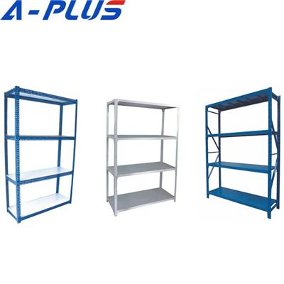 Industrial Angle Steel Slotted Shelving