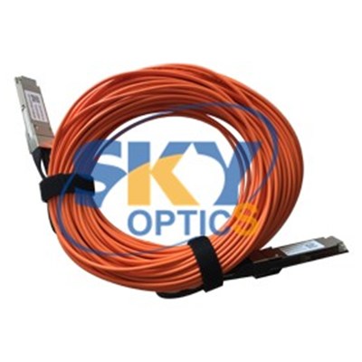QSFP+ AOC 40Gbase QSFP Active Optical Cable ( QSFP+ to QSFP+ | QSFP to 4X10G SFP+ )  variouty length optional