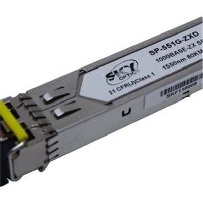 SFP transceiver module 1000BASE-ZX SFP SMF 1550nm 80km compatible GLC-ZX-SMD | SFP-ZX-SM-RGD | SFP-GE-Z |  J4860C