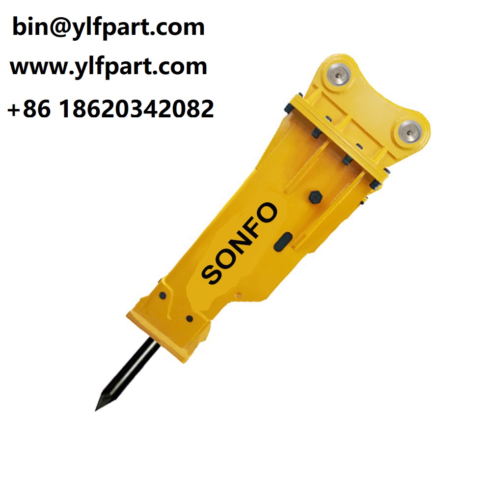 New excavator spare parts Jack hammers FINE hydraulic rock breakers for backhoe loader 4dx  JCB 3CX