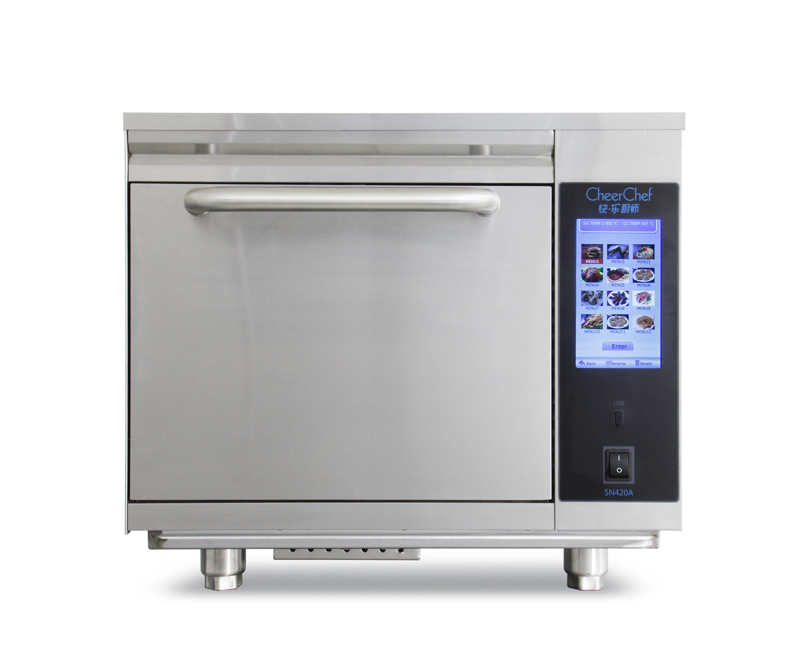 SN420E Model High-speed Accelerated Countertop Cooking Oven