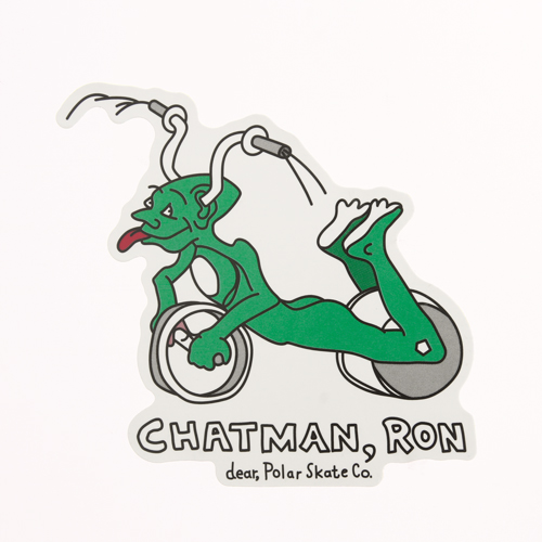 Custom Stickers No Minimum | Polar Ron Chatman Stickers |  ™