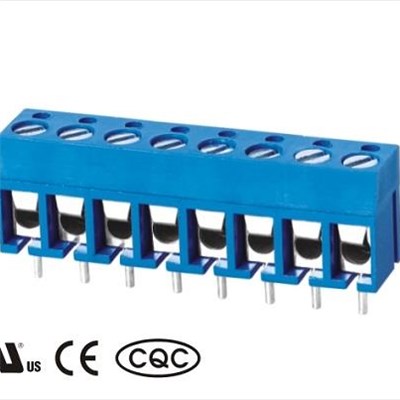 Blue 5.0 Pitch Wire Protector Screw Terminal Blocks