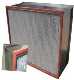 YL-H12/H13/H14  High fire protection High temperature and high efficiency filter.