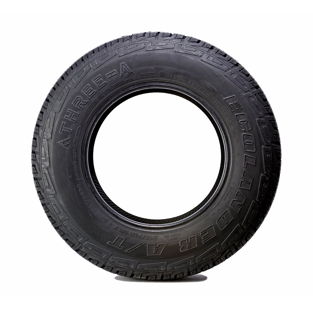 three a car tyres 