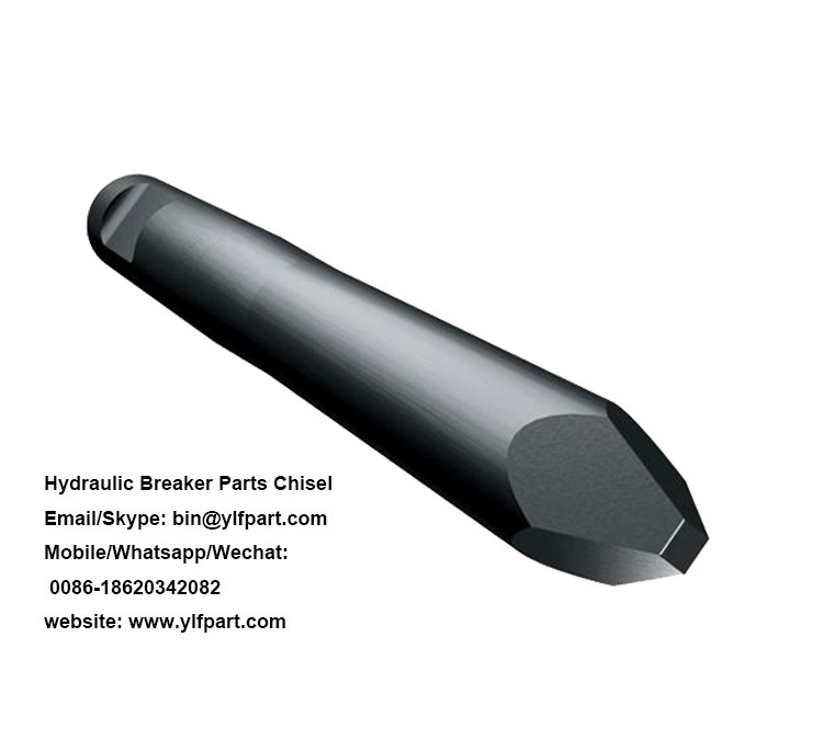krupp hydraulic breaker parts MB1700 HM1301 HM1305 HB4200 HB4200 chisel tip rock hammer HB5800 HB7000 moil point 