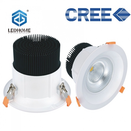 40W-70W大功率CREE COB LED射灯筒灯