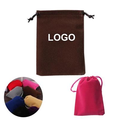 Drawstring Sunglass Bag In Velvet