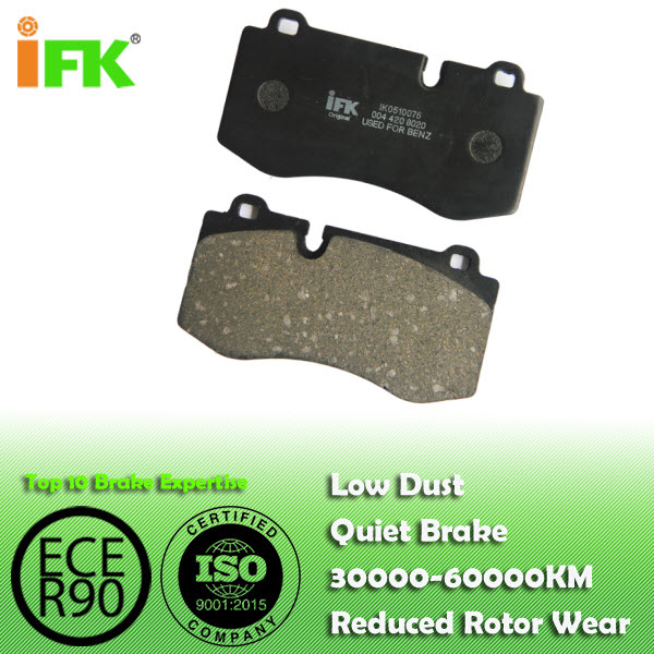 IK0510075:0024200320 GDB1733,D1223,MERCEDES-BENZ Disc Brake Pads Manufacturer