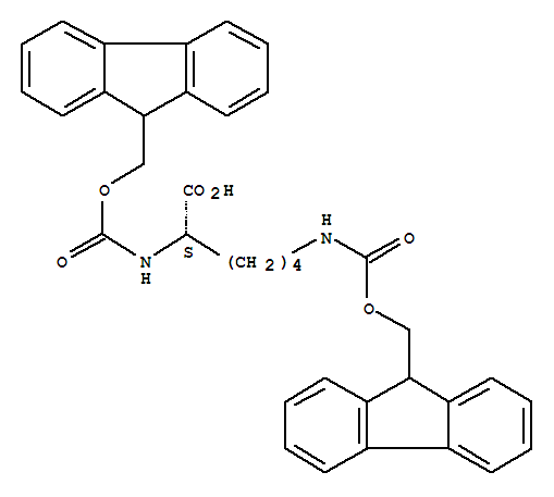L-Lysine,N2,N6-bis[(9H-fluoren-9-ylmethoxy)carbonyl]-