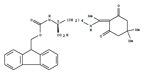 L-Lysine,N6-[1-(4,4-dimethyl-2,6-dioxocyclohexylidene)ethyl]-N2-[(9H-fluoren-9-ylmethoxy)carbonyl]-