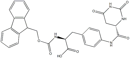 N-[(9H-Fluoren-9-ylMethoxy)carbonyl]-4-[[[(4S)-hexahydro-2,6-dioxo-4-pyriMidinyl]carbonyl]aMino]-L-phenylalanine
