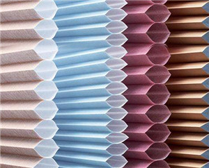 China good quality new design most popular Honeycomb Folding Curtain Fabric wholesale