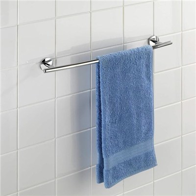 Chromed Zinc Alloy Single Towel Bar