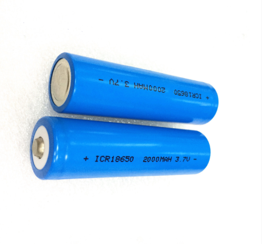 ICR18650 Lithium ion battery 3.7V 2000mAh Cell Used For Power Tool, E-Scooter