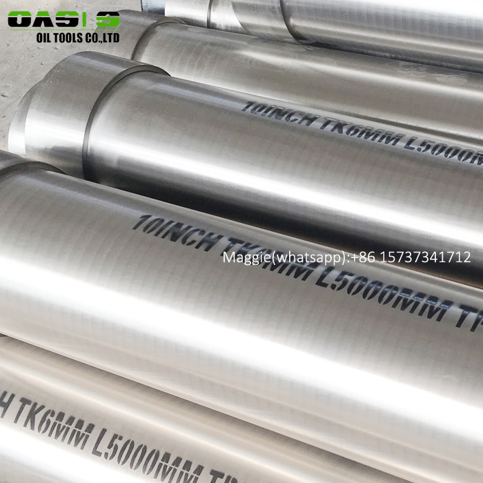 OASIS stainless steel casing welded ERW tubes