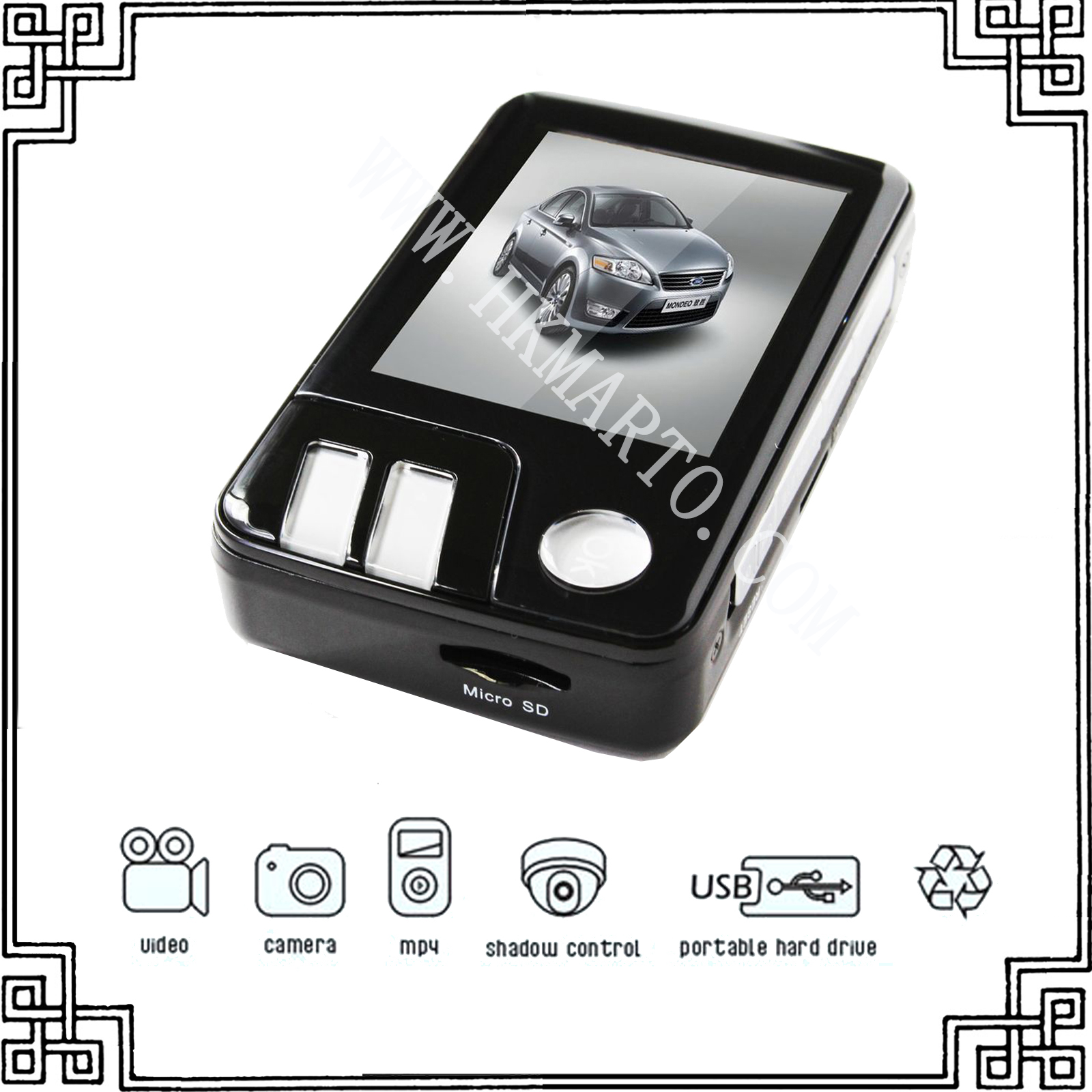 T101 mini car black box/car video recorder