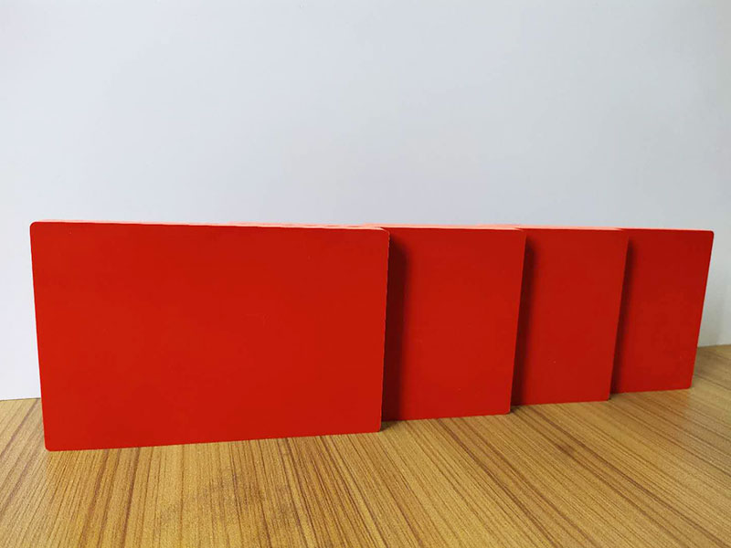 PVC Colored Foam Board / 18mm 0.50 density        PVC CO-EXTRUDED COLORED FOAM SHEET