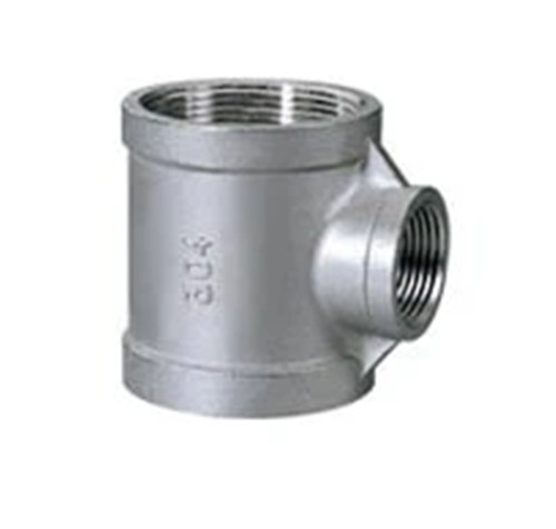 Butt welding Seamless pipe Pipe joint Stainless steel reducing Tee
