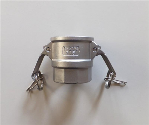 2019 China factory price hot selling Stainless steel Camlock coupling Type D