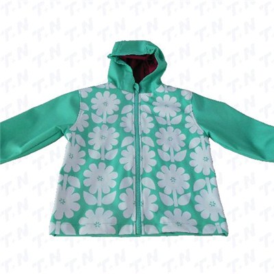 Raincoat Hoodie--Add water discoloration