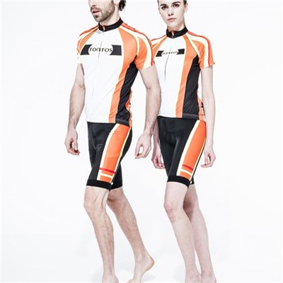 Tontos Orange Cycling Uniform For Lovers