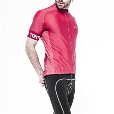 Tontos Red Cycling Uniform For Men