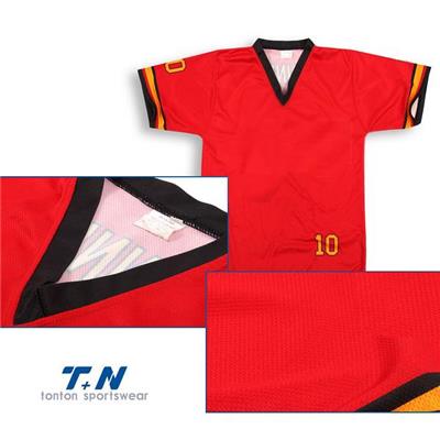 Soccer Jersey Red And Yellow