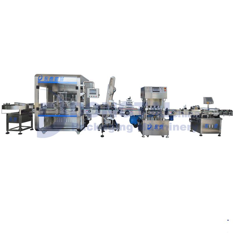 Thick Sauce/Paste Filling and Capping machine Sauce Filling Machine  Paste Filling  Machine