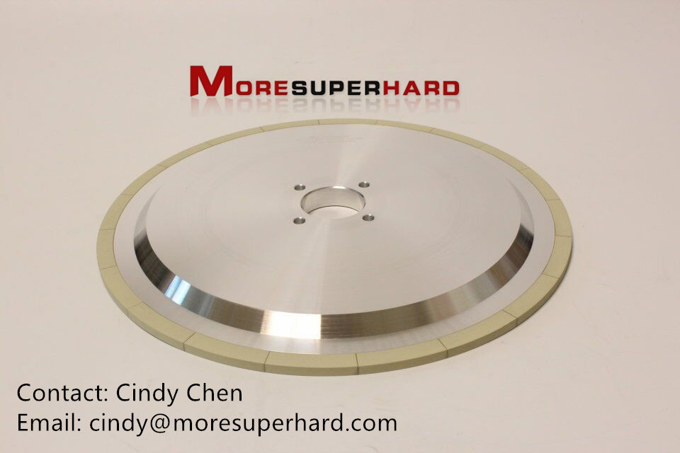 3A1 Ceramic bonded diamond disc type superhard material grinding wheel