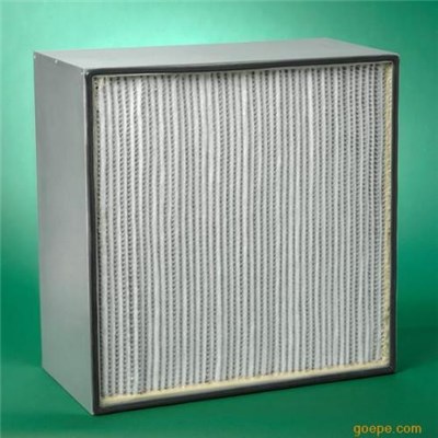 Deep Pleated High Efficiency Air Filter
